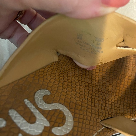 Circus Sam Edelman Burnett Slides Sandal 8 Snakeskin Print Slip On Wedge Brown - Picture 8 of 9